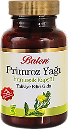 Balen Primroz Yağı Yumuşak 650 Mg 90 Kapsül
