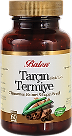Balen Tarçın Ekstrakt - Termiye 375 Mg 60 Kapsül