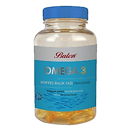 Omega 3 Norveç Balık Yağı (Trigliserid)Yumuşak  1380 Mg100 Kapsül