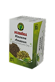 Nursima Rezene Anason Bitkisel Karışımlı Çay 20 Adet Süzen Poşet
