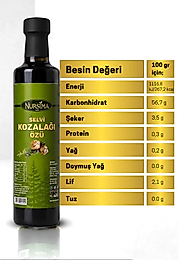 Nursima Selvi Kozalak Özü 250 ml Cam Şişe
