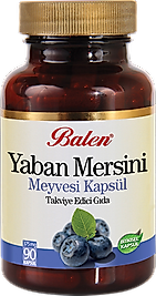 Balen Yaban Mersini Meyvesi 375 Mg 60 Kapsül