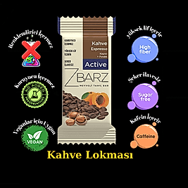 ZBARZ Active Kahve Espresso Fonksiyonel Atıştırmalık Bar 35 ge