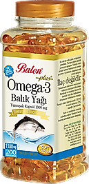 Balen Omega 3 Balık Yağı Yumuşak  1380 Mg 200 Kapsül