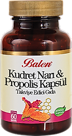 Balen Kudret Narı & Propolis  Takviye Edici Gıda 375 Mg 60 Kapsül