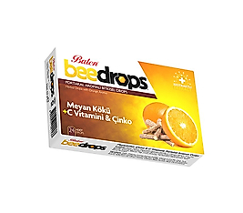 Balen Beedrops Meyan Kökü+C Vit.-Çinko Portakal Aromalı 24 Adet Drops