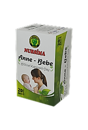 Nursima Anne Bebe Bitkisel Karışımlı Çay 20 Adet Süzen Poşet