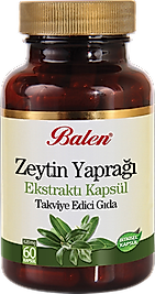 Balen Zeytin Yaprağı Ekstraktı 620 Mg 60 Kapsül