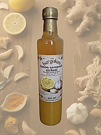 Bergulem Limon Sarımsak Sirkesi 500 ml