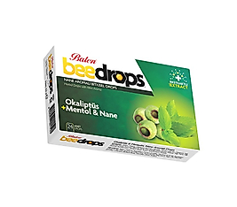 Balen Beedrops Okaliptüs+Mentol-Nane Aromalı  24 Adet Drops