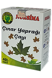 Nursima Çınar Yaprağı Çayı 40 Adet süzen poşet
