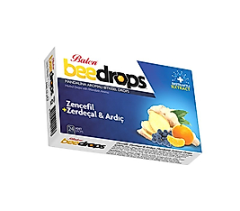 Balen Beedrops Zencefil+Zerdeçal-Ardıç Mandalina Aromalı 24 Adet Drops