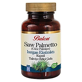 Balen Saw Palmetto (Cüce Palmiye), Isırgan Ekstraktı 375 Mg 60 Kapsül