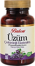 Balen Üzüm Çekirdeği Ekstraktı 375 Mg 60 Kapsül