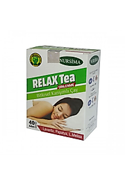 Nursima Relax Tea Bitkisel Karışımlı Çay 40 Adet Süzen Poşet
