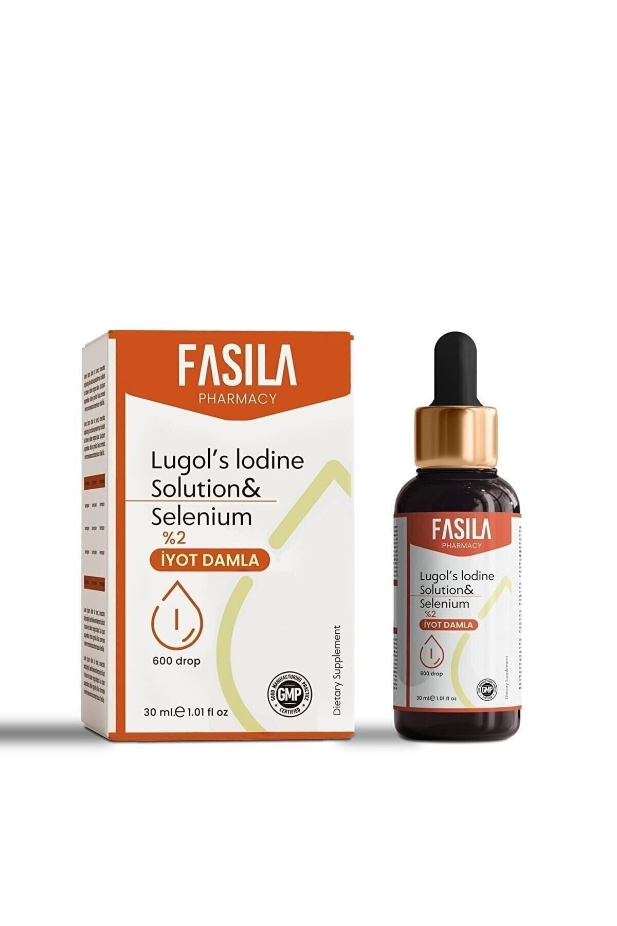 Fasıla Lugol's Solution Ve Selenyum Iyot Damla 30 ml